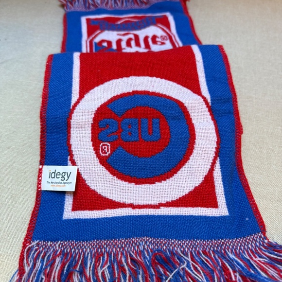 Vintage Chicago Cubs Old Style Advertising Scarf - Picture 9 of 10